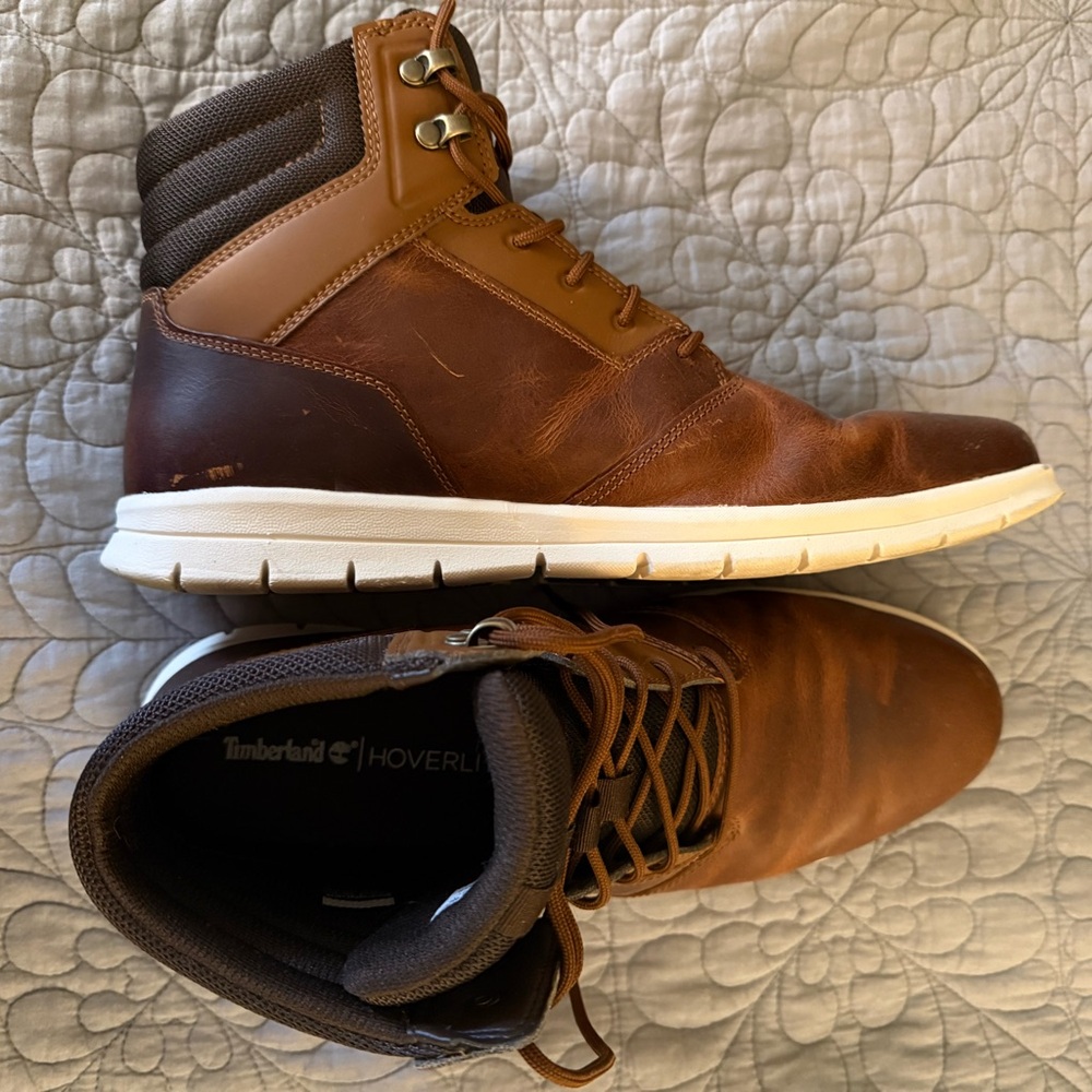 Timberland Tan and Brown Men's Boots